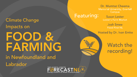 Click here to watch the recording of the Climate Impacts on Food and Farming session held in June 2022